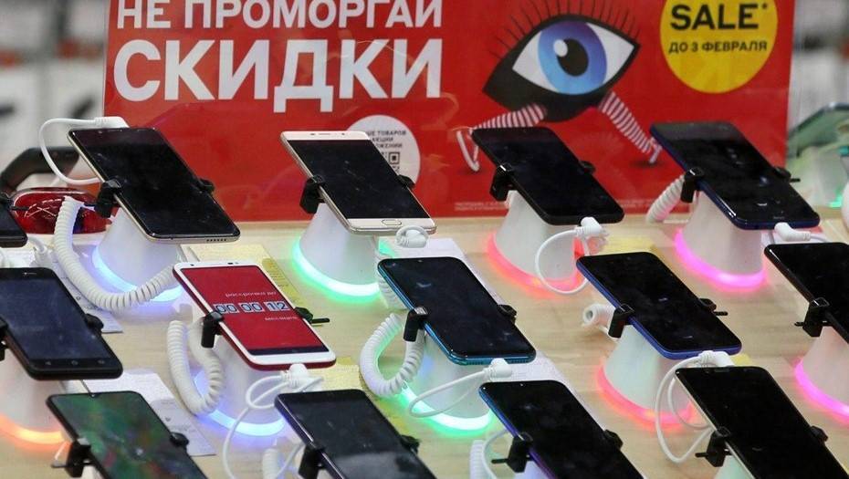 В Петербурге резко выросли продажи мобильной техники