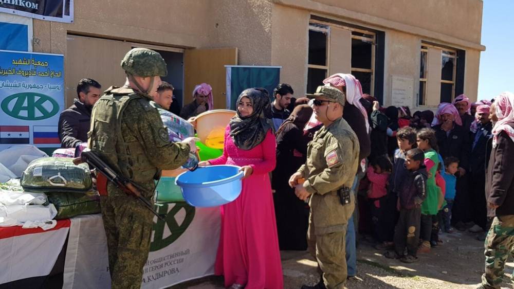 Гуманитарную помощь из РФ доставят в населенные пункты провинции Хасака в Сирии