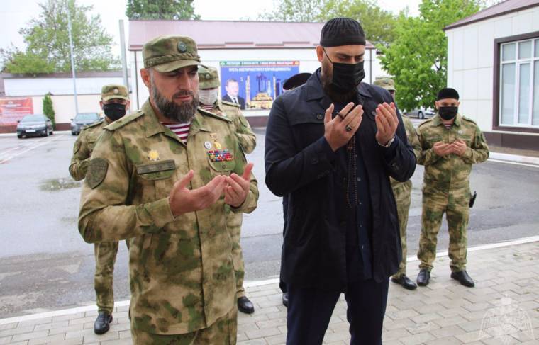 Силовики в Чечне провели обряд жертвоприношения в память о Кадырове
