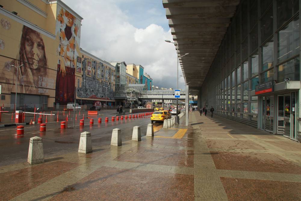 Курский вокзал в Москве повторно дезинфицируют 15 мая