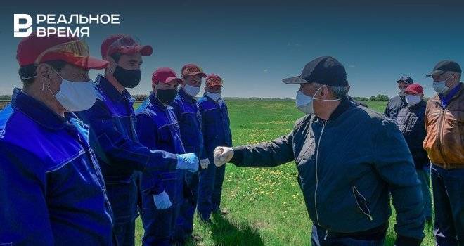 Минниханов пообщался с аграриями Новошешминского района
