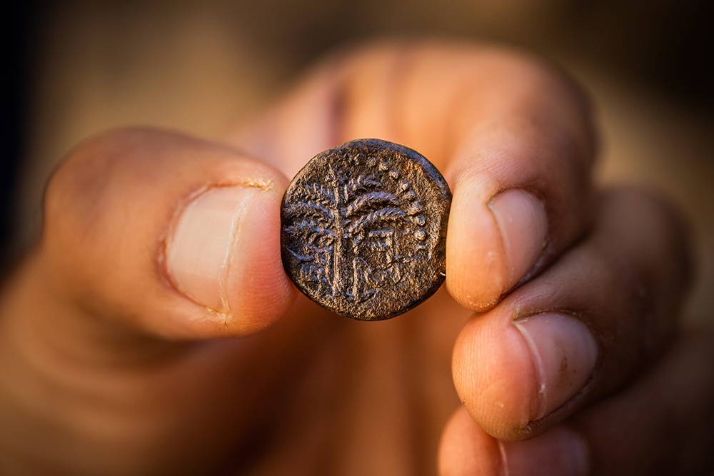В Иерусалиме нашли редкую монету времен восстания евреев против Рима