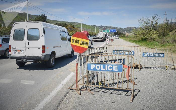 МВД: полиция обеспечивает режим строгого карантина в селе Гета