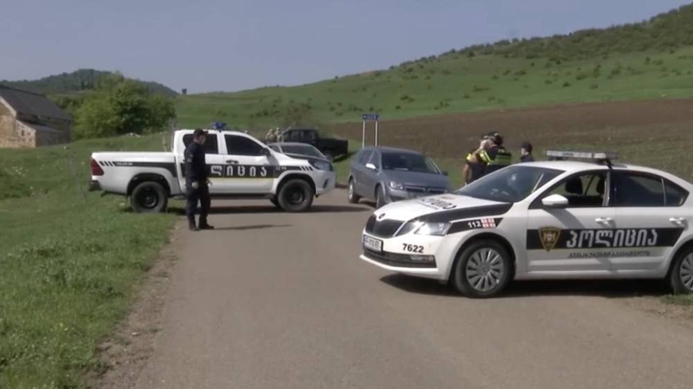 Полиция и военные обеспечивают режим строгого карантина в селе Гета