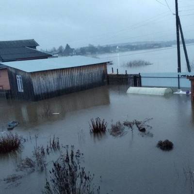 Более 210 домов подтоплены в результате паводка в Коми