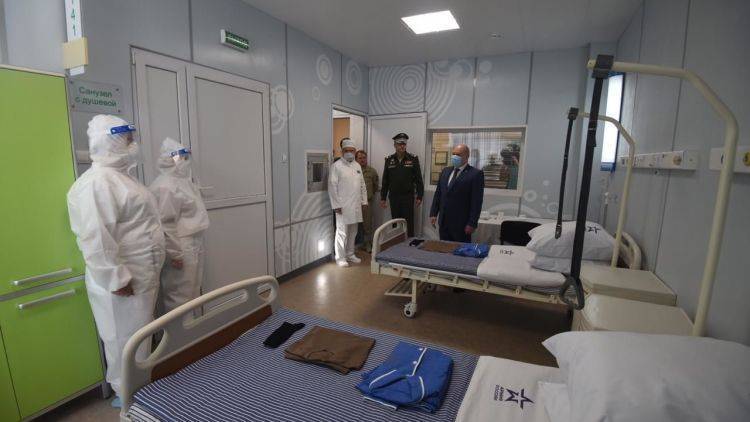 В Севастополе достроили военный госпиталь, несмотря на вспышку COVID