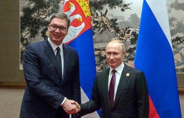 Вучич и Путин обсудили ситуацию в Косово и Черногории