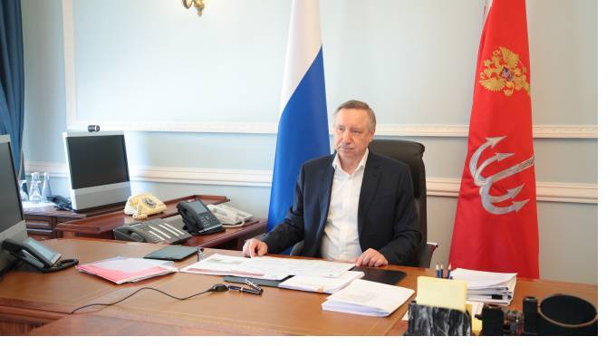 Беглов рассказал Владимиру Путину о ситуации с госпиталем "Ленэкспо"