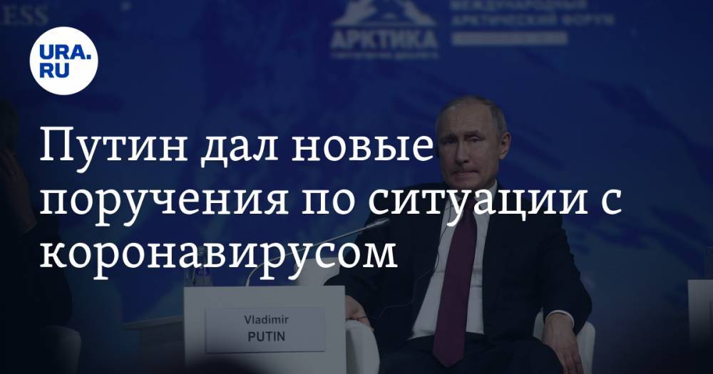 Путин дал новые поручения по ситуации с коронавирусом. Помощь регионам и массовое тестирование