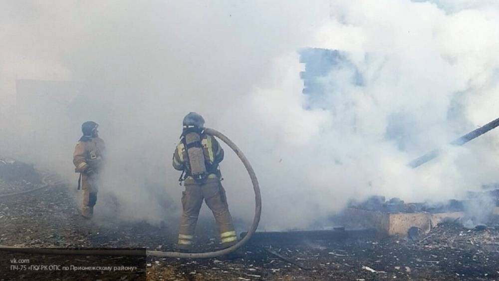 Пожар площадью 250 кв. метров произошел в торговых рядах Якутии