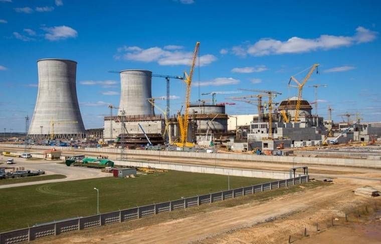 Росатом планирует запустить первый блок Белорусской АЭС в ближайшее время