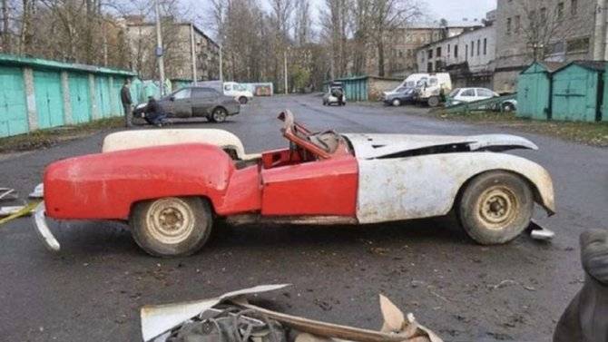 В Латвии восстановлен уникальный советский автомобиль