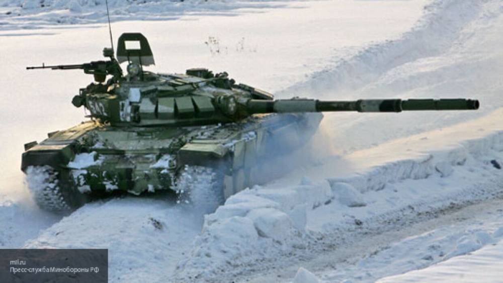 Армия России сможет маскировать военную технику под снежные сугробы