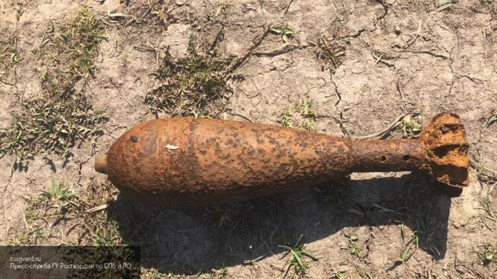Минометный снаряд найден при капремонте жилого дома в Калининграде