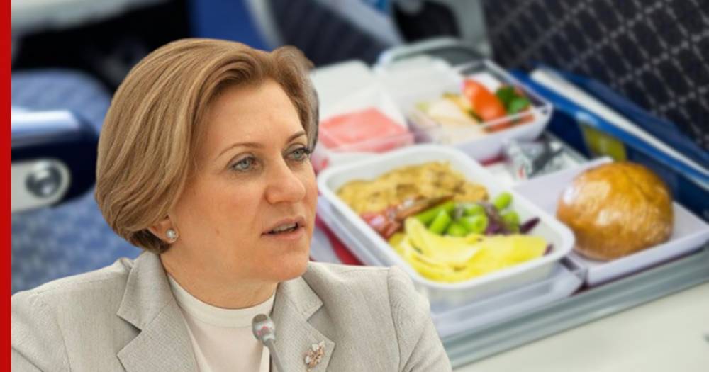 Попова рассказала о новых условиях организации питания в самолетах