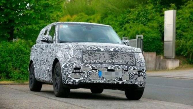 На тесты выехал Range Rover нового поколения