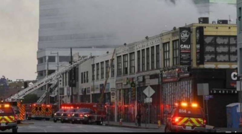 В Лос-Анджелесе – крупный взрыв на производстве гашишного масла: ранено 11 пожарных
