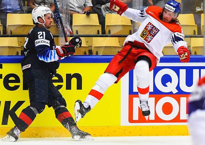 Чехия проиграла США в четвертьфинале ЧМ по хоккею: видео