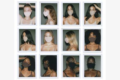 Ким Кардашьян начала торговать защитными масками в тон кожи и была обругана