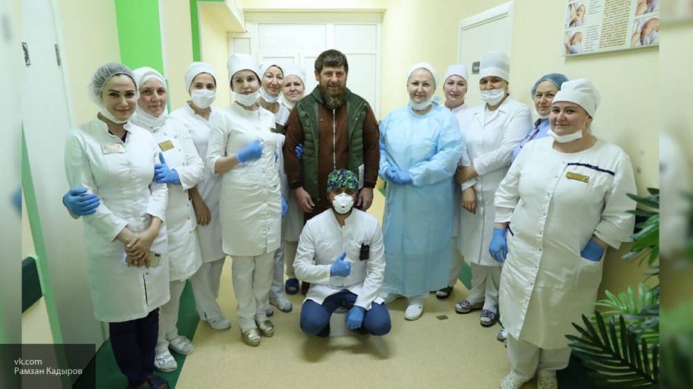 Кадыров заявил, что чеченские больницы полностью обеспечены СИЗ