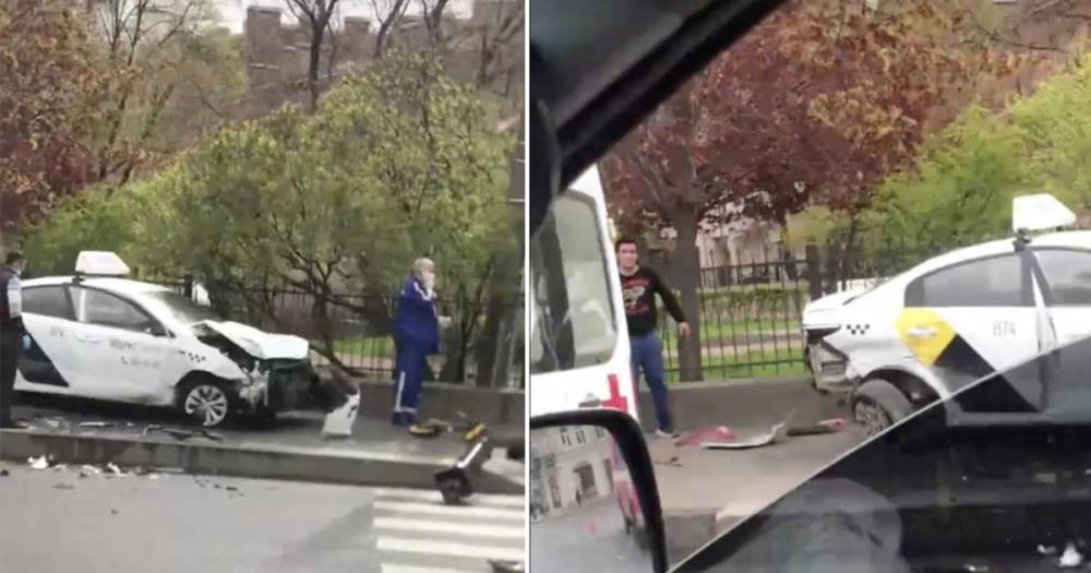 Таксист насмерть сбил мать с двумя детьми в центре Петербурга