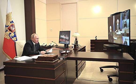 Спикер парламента Дагестана попросил Путина быстрее провести голосование по Конституции