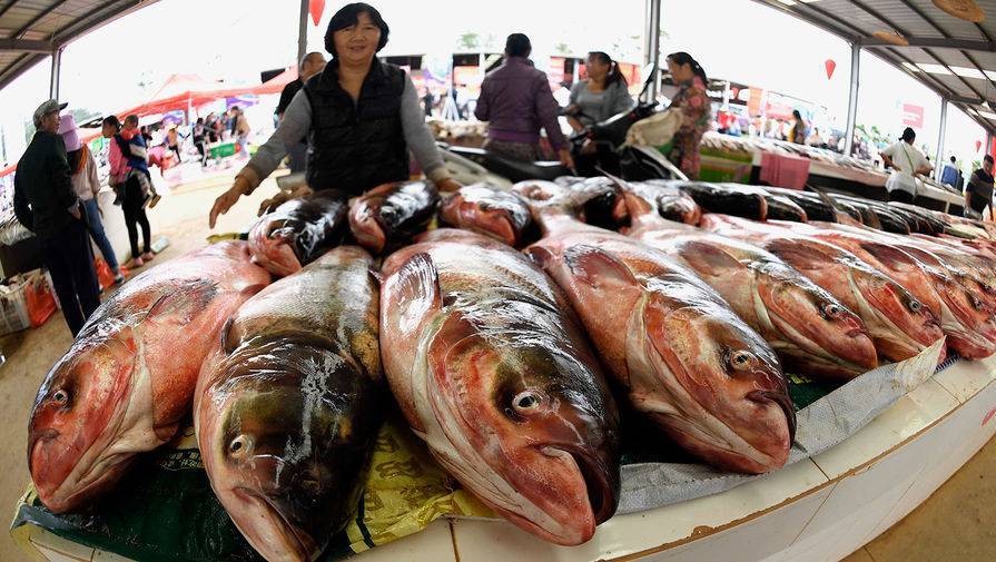 Россия отменила запрет на ввоз рыбы из Китая