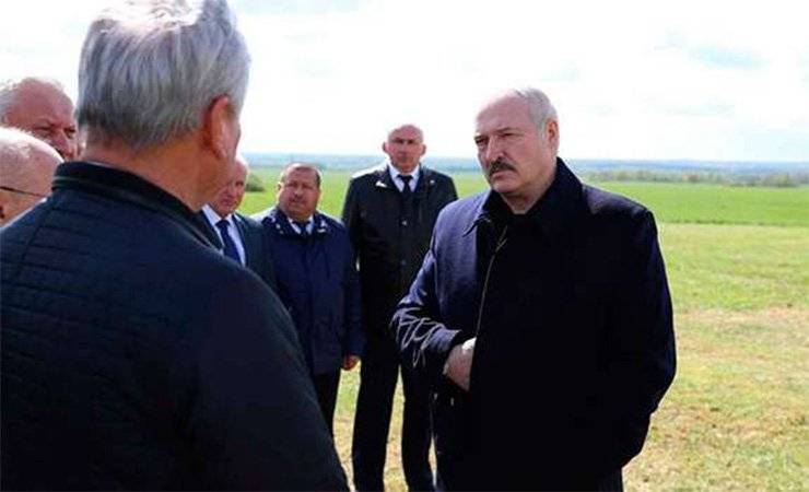 Коля Лукашенко вместо школы слетал с отцом на ферму — фото