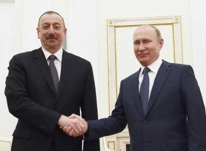 Путин и Алиев обсудили ситуацию в приграничных районах Дагестана