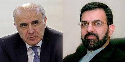 Посол Армении в Иране провел встречу с начальником Главного управления МИД ИРИ по Евразии