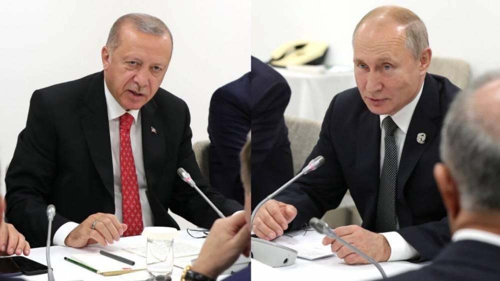 Путин и Эрдоган обсудили борьбу с пандемией и ситуацию в Сирии