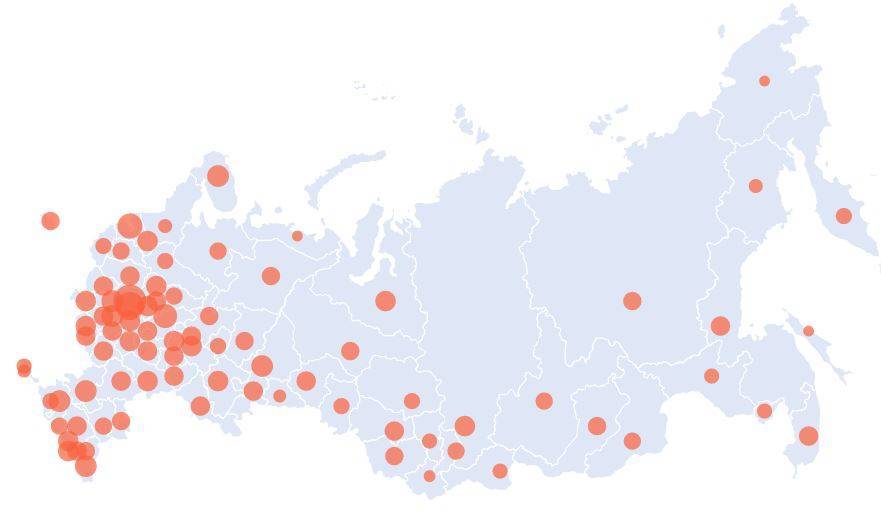 Количество больных коронавирусом в России на 18 мая