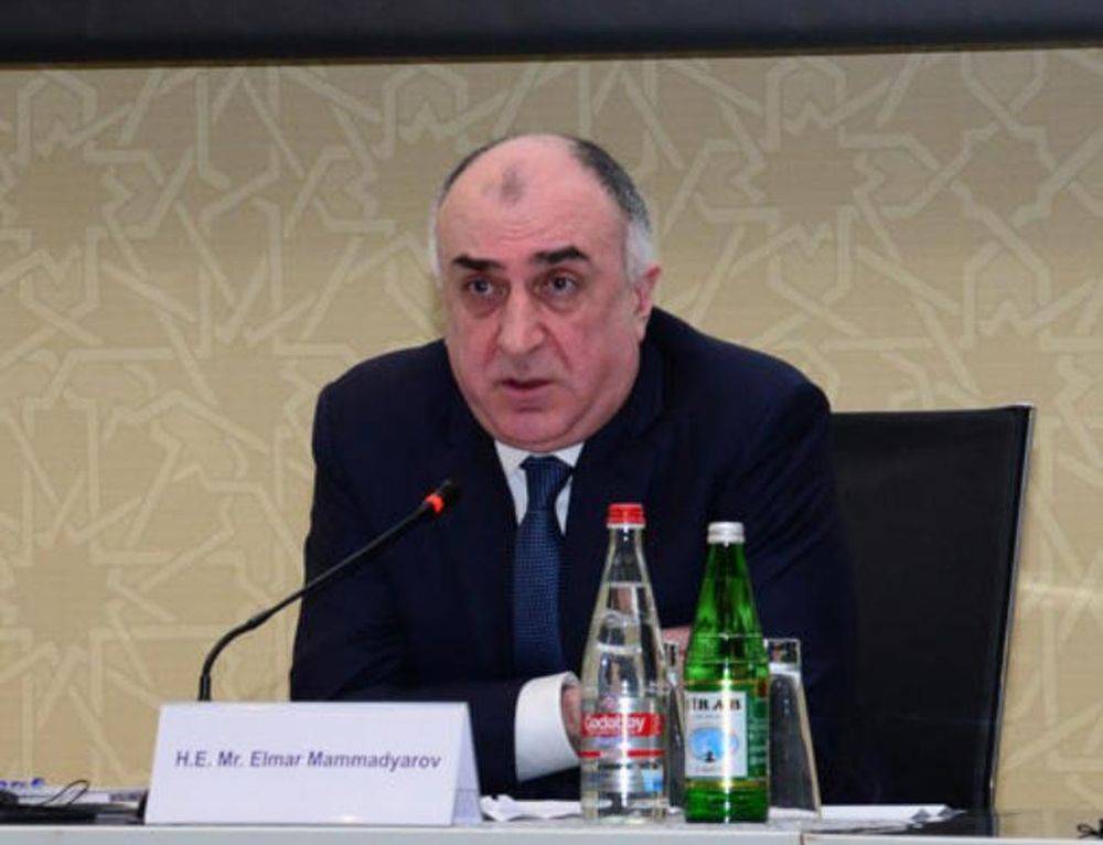 Эльмар Мамедъяров обсудил с сопредседателями МГ ОБСЕ Карабах