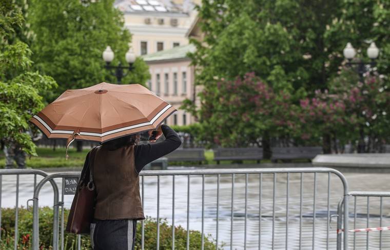 Синоптик предупредил москвичей о небольшом дожде во вторник