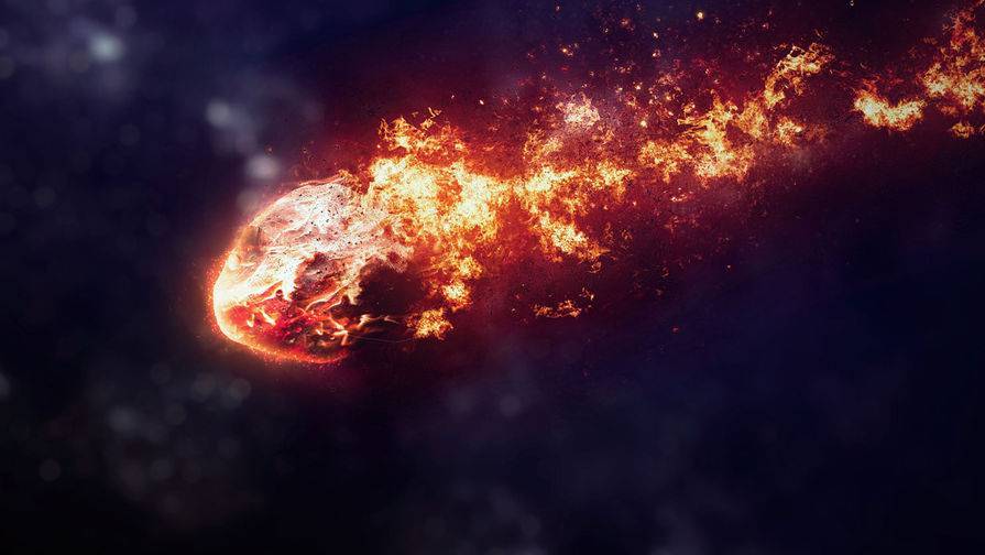 Появилось видео падения метеорита в Красноярском крае 18 мая