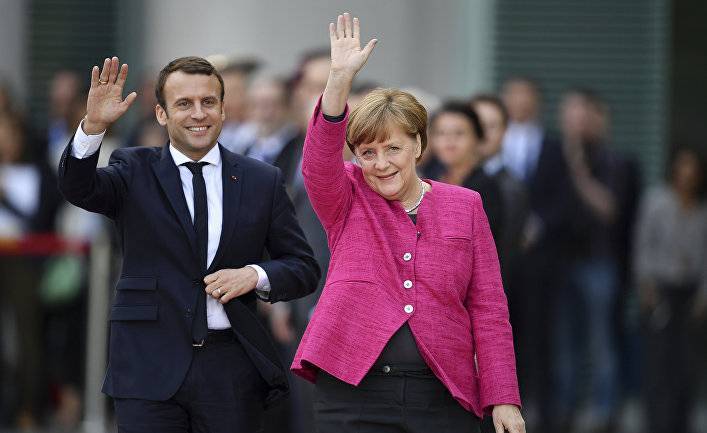 L'Opinion (Франция): Макрон и Меркель предлагают электрошок для европейской экономики