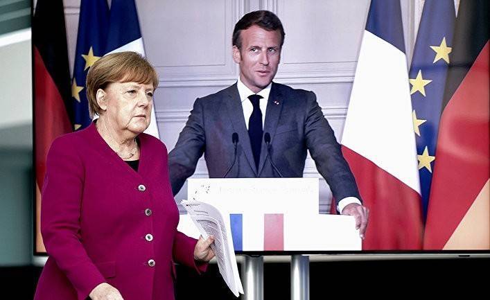 L'Opinion: Макрон и Меркель решили вывести Европу из кризиса