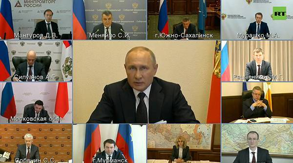 Путин: "Ничего страшного, если есть сбои. Но надо их мгновенно исправлять"