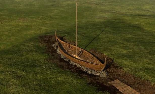 Впервые за 100 лет археологи раскопают корабль викингов