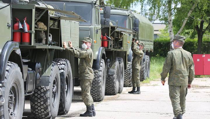 Военные начали дезинфицировать красноярский поселок, где произошла вспышка COVID-19