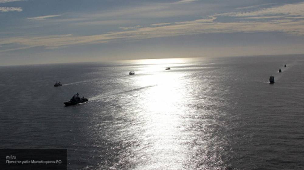 МПК Тихоокеанского флота выполнил стрельбу зенитными ракетами по надводной цели