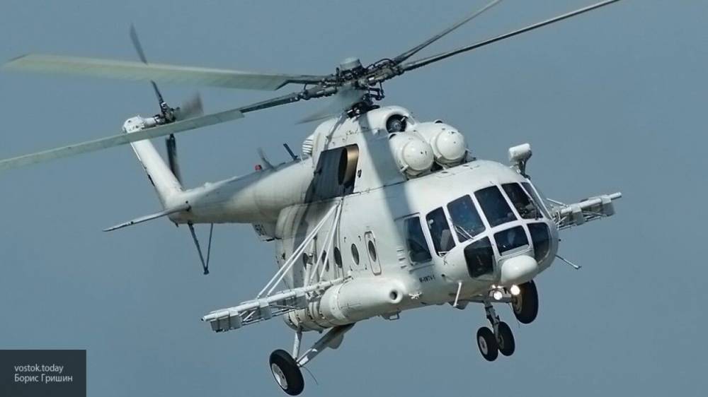 Вертолет Ми-8 ВКС России совершил жесткую посадку в Подмосковье