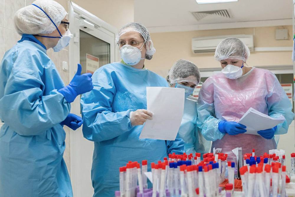 Более 500 пациентов находятся на лечении в больнице Коммунарки