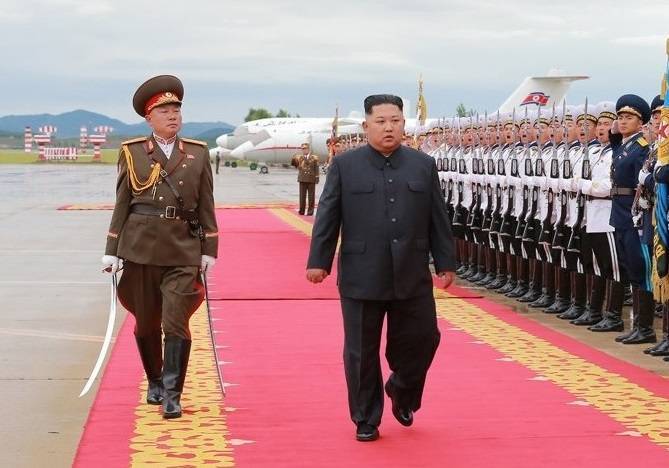 Появились новые кадры с появившимся на публике Ким Чен Ыном