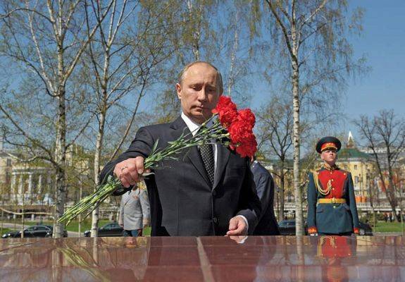 9 мая Владимир Путин обратится к россиянам от Вечного Огня — Кремль