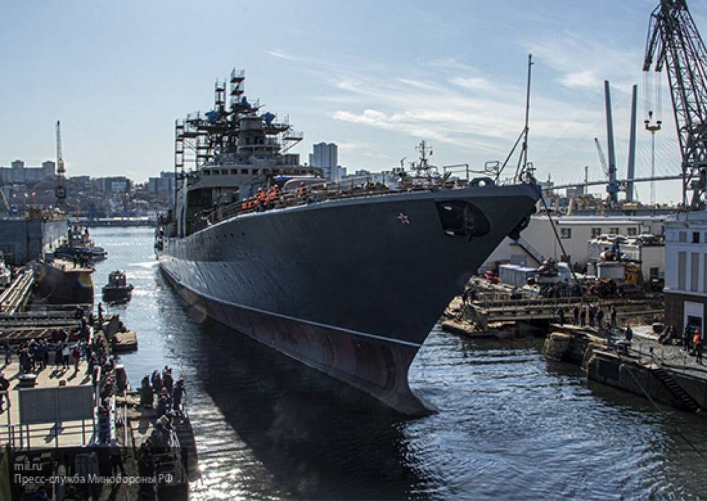 Модернизированный фрегат "Маршал Шапошников" подготовят к испытаниям во втором полугодии