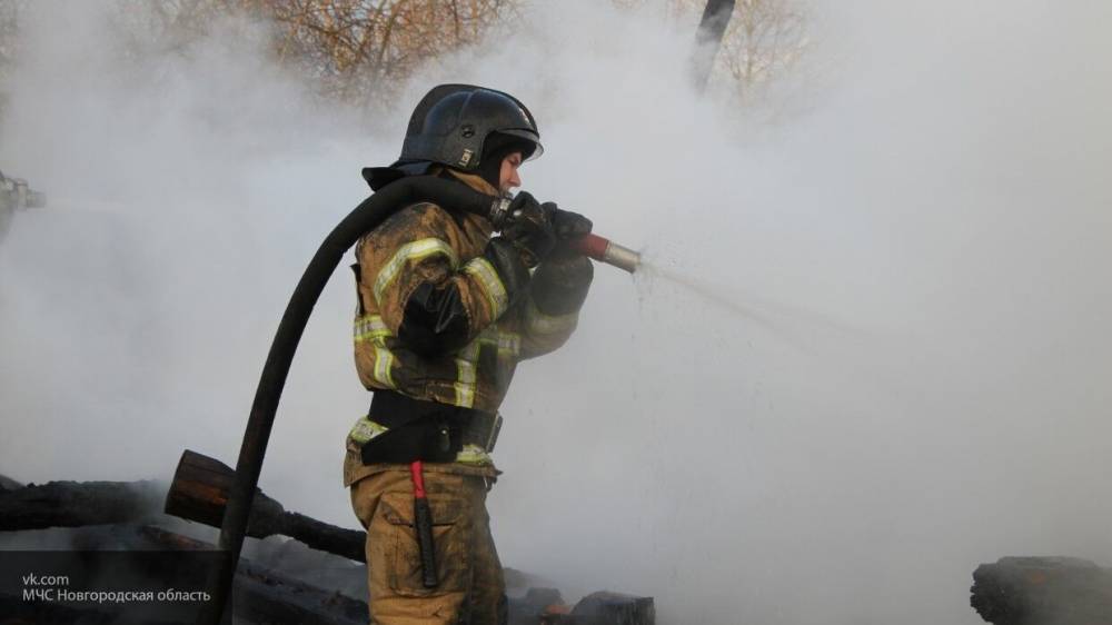 Пожарные обнаружили труп мужчины в сгоревшем доме в Башкирии