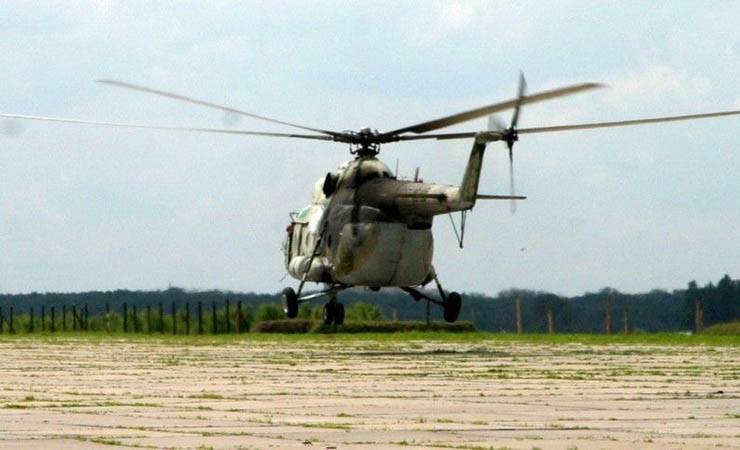 Военный вертолет Ми-8 потерпел крушение в Подмосковье, экипаж погиб