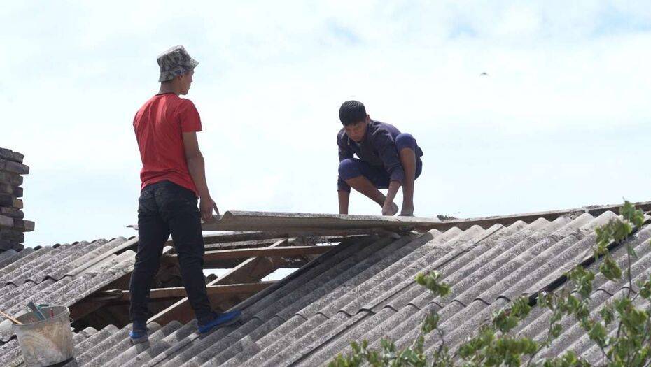 Мактаарал: жители сёл Фирдоуси и Оргебас приступили к строительству новых домов