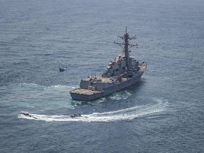 ВМФ США предупредил, что примет «законные защитные меры» против судов на Ближнем Востоке